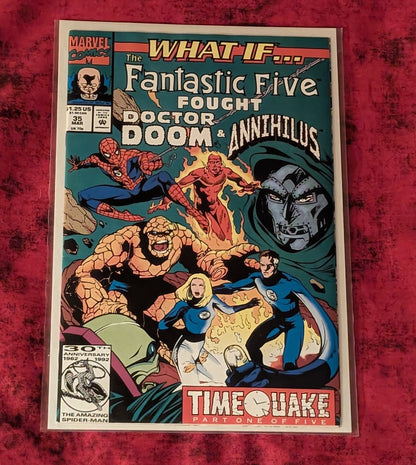 Darthsig What If Fantastic Four and Doctor Doom Themed Comic Lot
