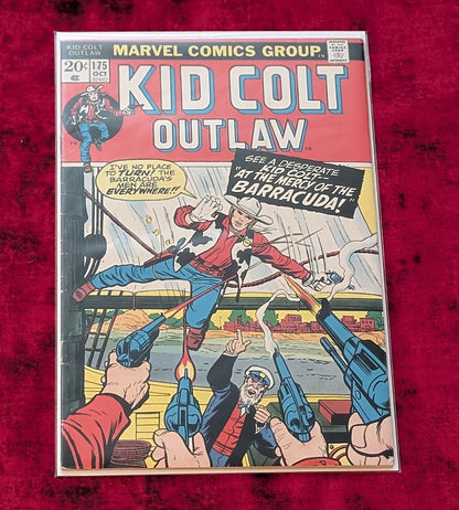 Kid Colt Outlaw #175, #179, #180, #183 and #184 Lot | Bronze Age Marvel Western Comics