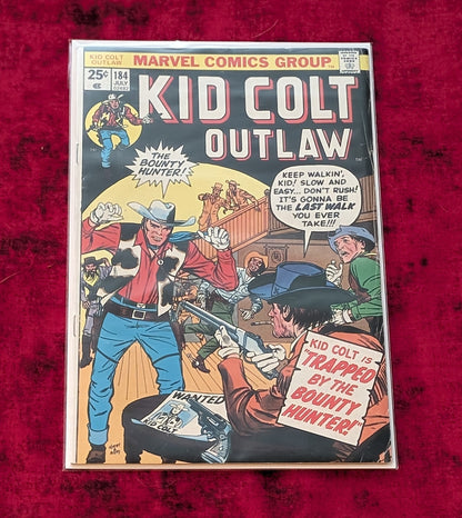 Kid Colt Outlaw #175, #179, #180, #183 and #184 Lot | Bronze Age Marvel Western Comics
