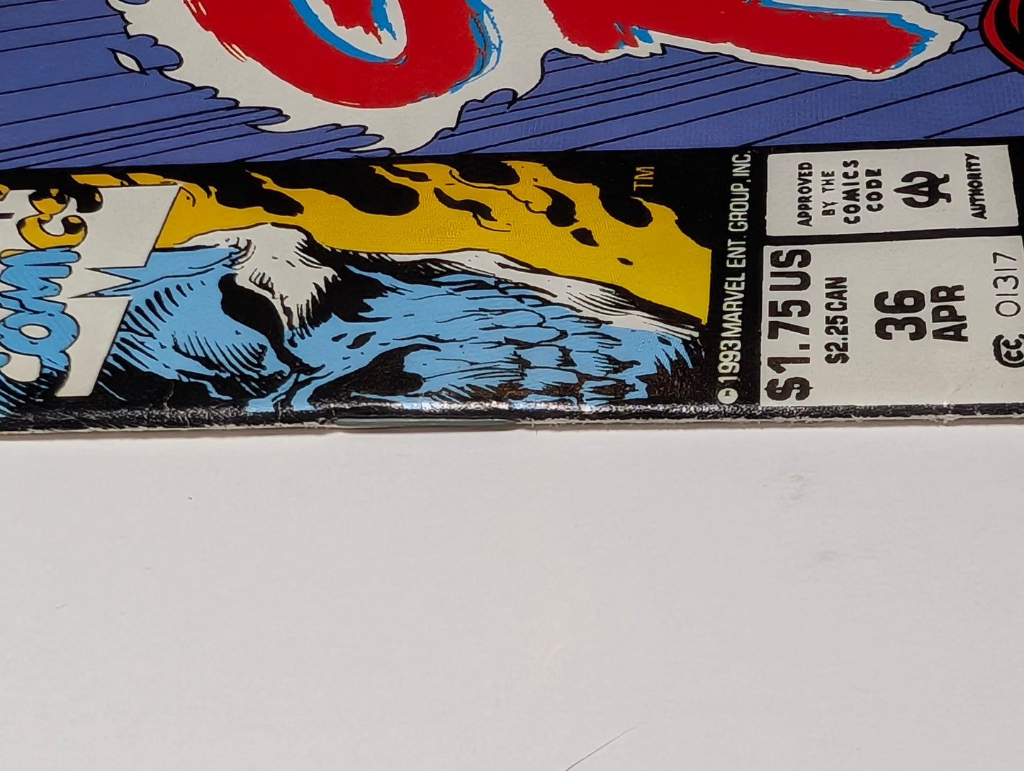 Ghost Rider Vol. 2 #36 Newsstand Comic Book VF 8.0 Marvel 1993