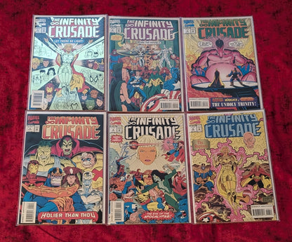 The Infinity Crusade Complete 1-6 Set Marvel Comics Cosmic Event Miniseries