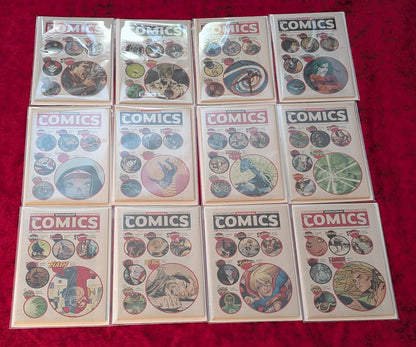 Wednesday Comics Complete 1-12 Full Set DC Comics 2009 Weekly Anthology Series
