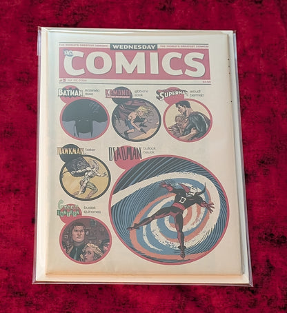 Wednesday Comics Complete 1-12 Full Set DC Comics 2009 Weekly Anthology Series