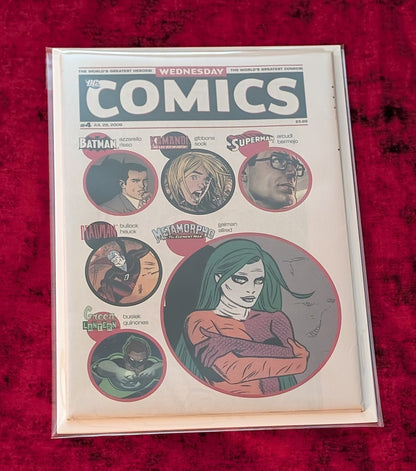 Wednesday Comics Complete 1-12 Full Set DC Comics 2009 Weekly Anthology Series