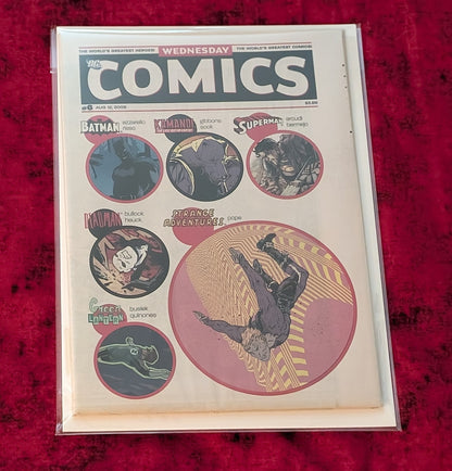Wednesday Comics Complete 1-12 Full Set DC Comics 2009 Weekly Anthology Series