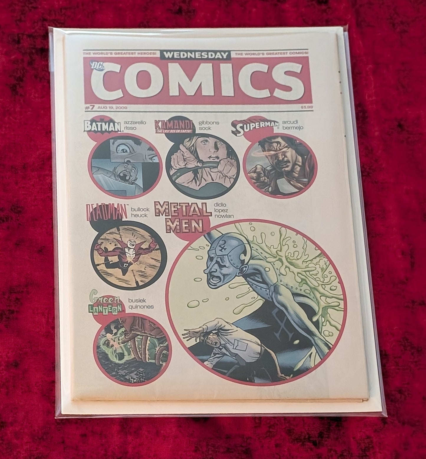 Wednesday Comics Complete 1-12 Full Set DC Comics 2009 Weekly Anthology Series