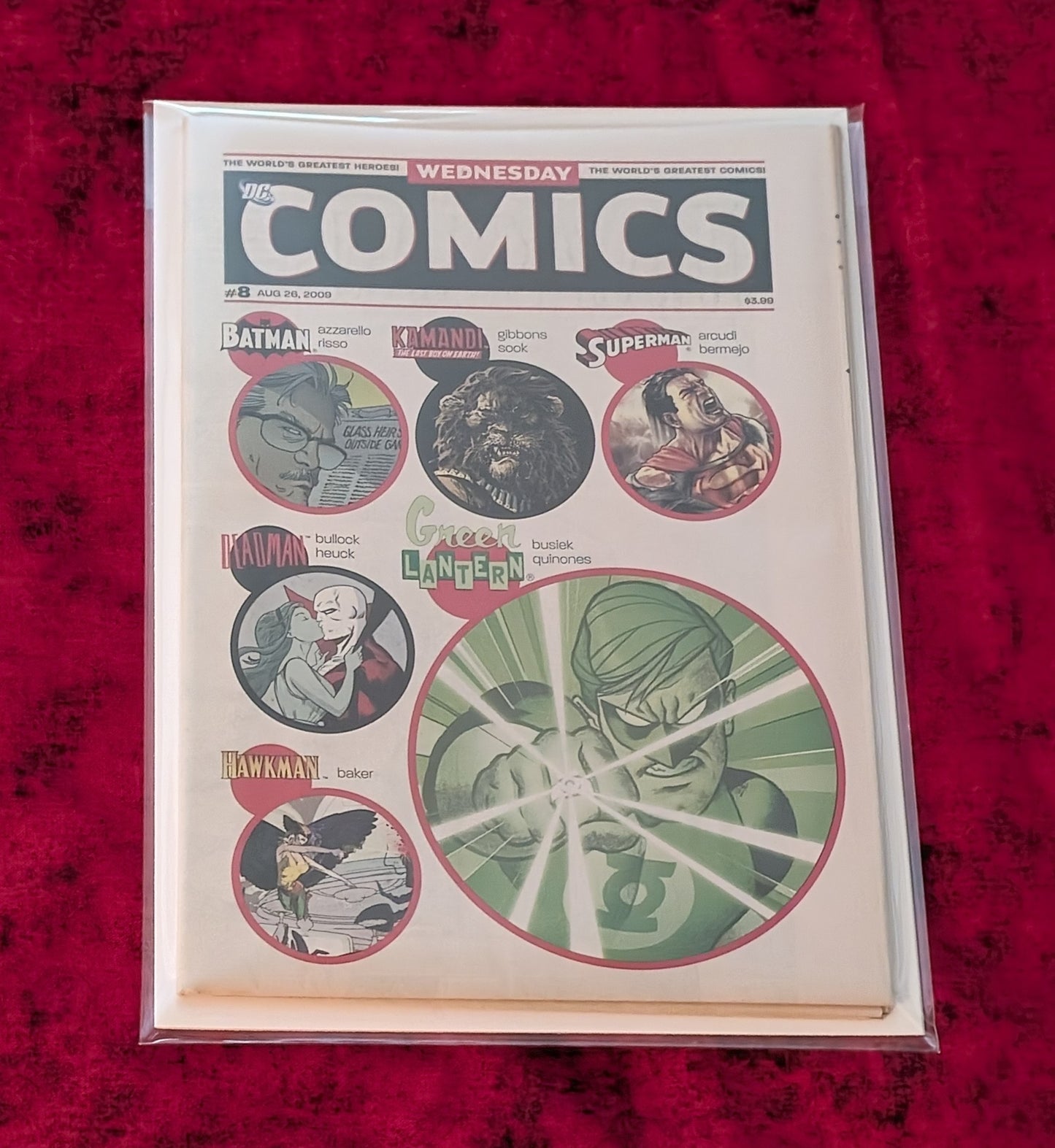 Wednesday Comics Complete 1-12 Full Set DC Comics 2009 Weekly Anthology Series