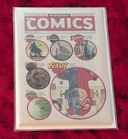 Wednesday Comics Complete 1-12 Full Set DC Comics 2009 Weekly Anthology Series