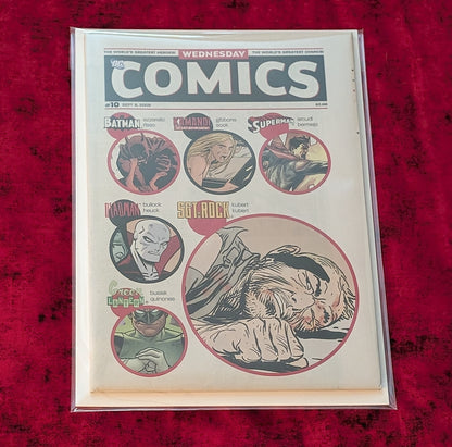 Wednesday Comics Complete 1-12 Full Set DC Comics 2009 Weekly Anthology Series