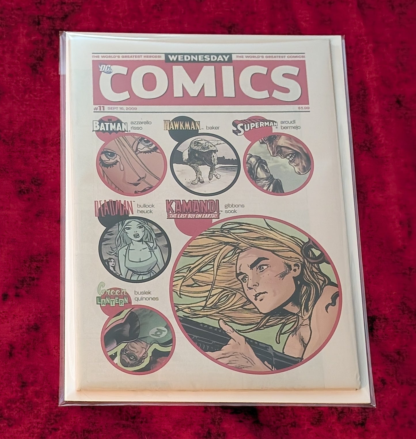 Wednesday Comics Complete 1-12 Full Set DC Comics 2009 Weekly Anthology Series