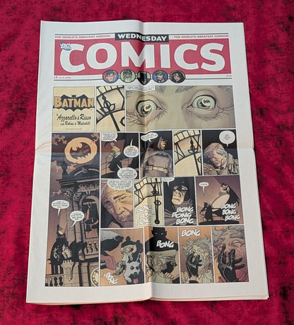 Wednesday Comics Complete 1-12 Full Set DC Comics 2009 Weekly Anthology Series