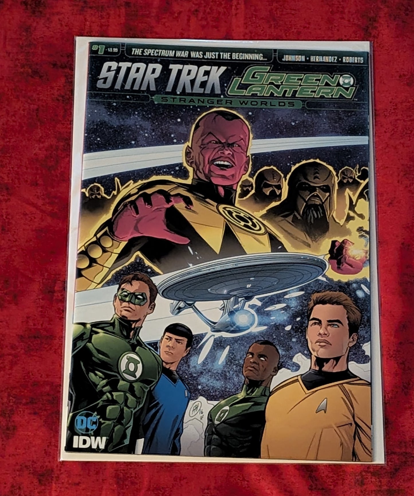 Star Trek Green Lantern Stranger Worlds Complete 1-6 Run Lot w/ Variants, Dupes, & SUB Covers