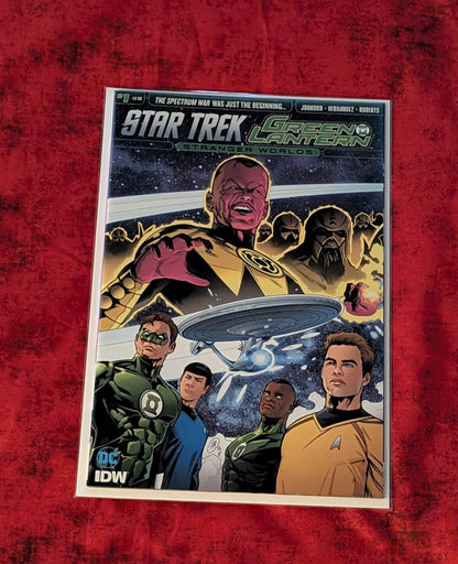 Star Trek Green Lantern Stranger Worlds Complete 1-6 Run Lot w/ Variants, Dupes, & SUB Covers
