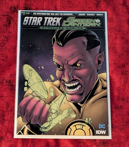 Star Trek Green Lantern Stranger Worlds Complete 1-6 Run Lot w/ Variants, Dupes, & SUB Covers