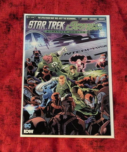 Star Trek Green Lantern Stranger Worlds Complete 1-6 Run Lot w/ Variants, Dupes, & SUB Covers