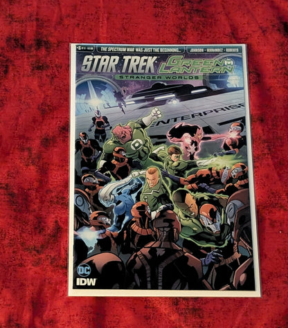 Star Trek Green Lantern Stranger Worlds Complete 1-6 Run Lot w/ Variants, Dupes, & SUB Covers