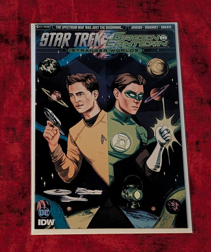Star Trek Green Lantern Stranger Worlds Complete 1-6 Run Lot w/ Variants, Dupes, & SUB Covers