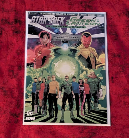 Star Trek Green Lantern Stranger Worlds Complete 1-6 Run Lot w/ Variants, Dupes, & SUB Covers