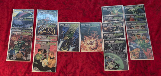 Star Trek Green Lantern The Spectrum War Complete 1-6 Run Lot w/ Variants, Dupes & SUB Covers
