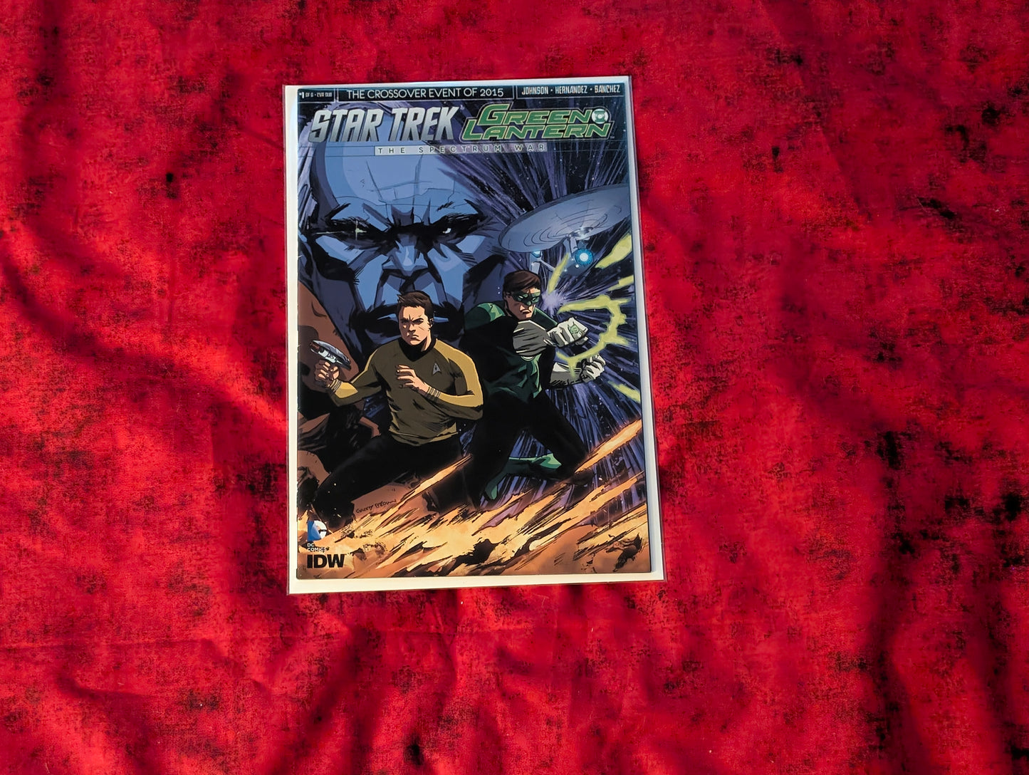 Star Trek Green Lantern The Spectrum War Complete 1-6 Run Lot w/ Variants, Dupes & SUB Covers