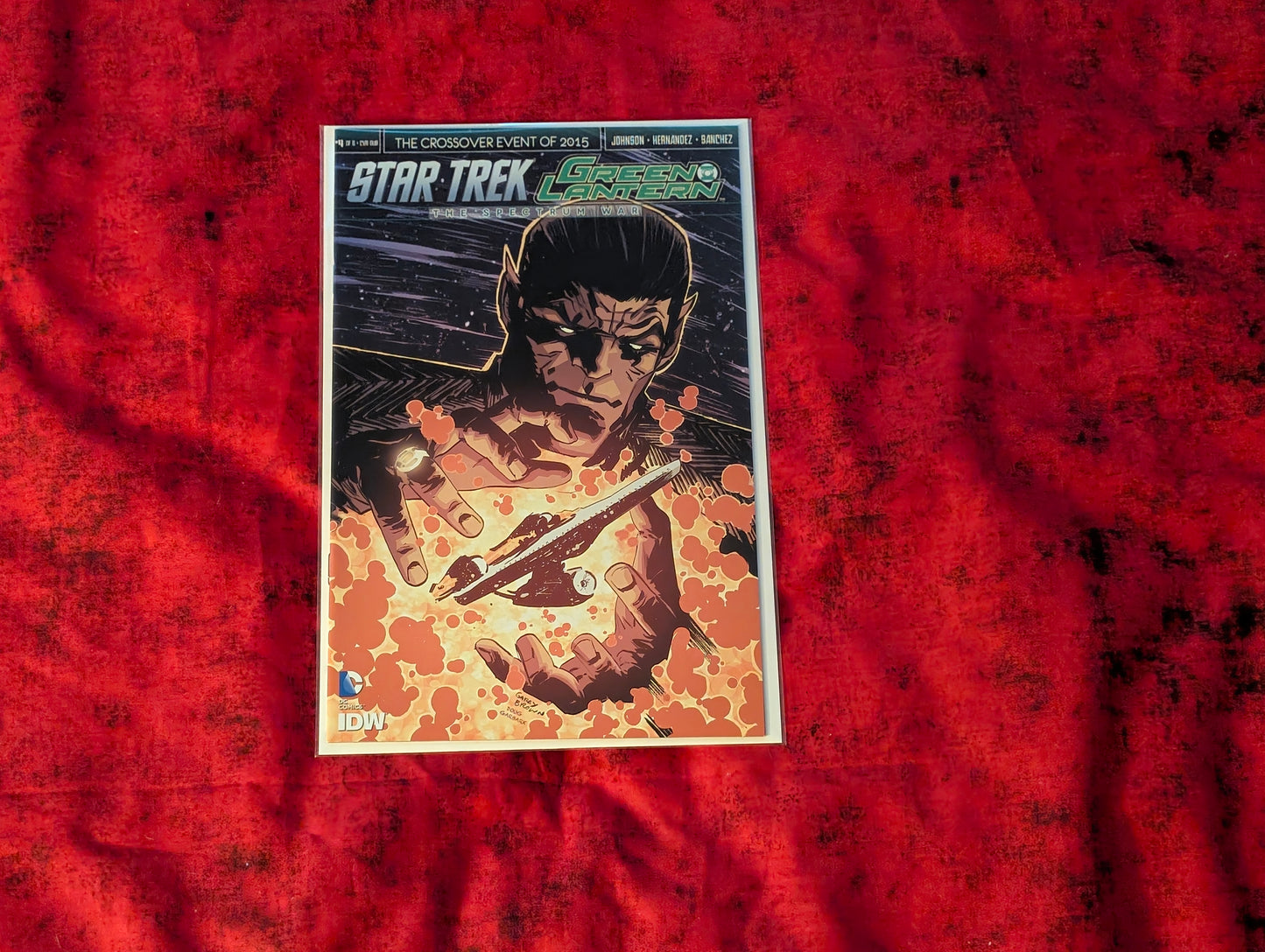 Star Trek Green Lantern The Spectrum War Complete 1-6 Run Lot w/ Variants, Dupes & SUB Covers