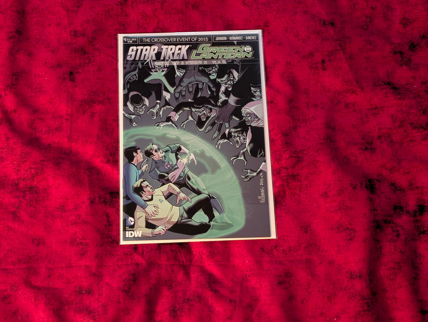 Star Trek Green Lantern The Spectrum War Complete 1-6 Run Lot w/ Variants, Dupes & SUB Covers