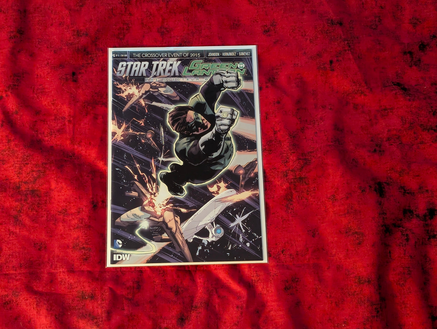 Star Trek Green Lantern The Spectrum War Complete 1-6 Run Lot w/ Variants, Dupes & SUB Covers