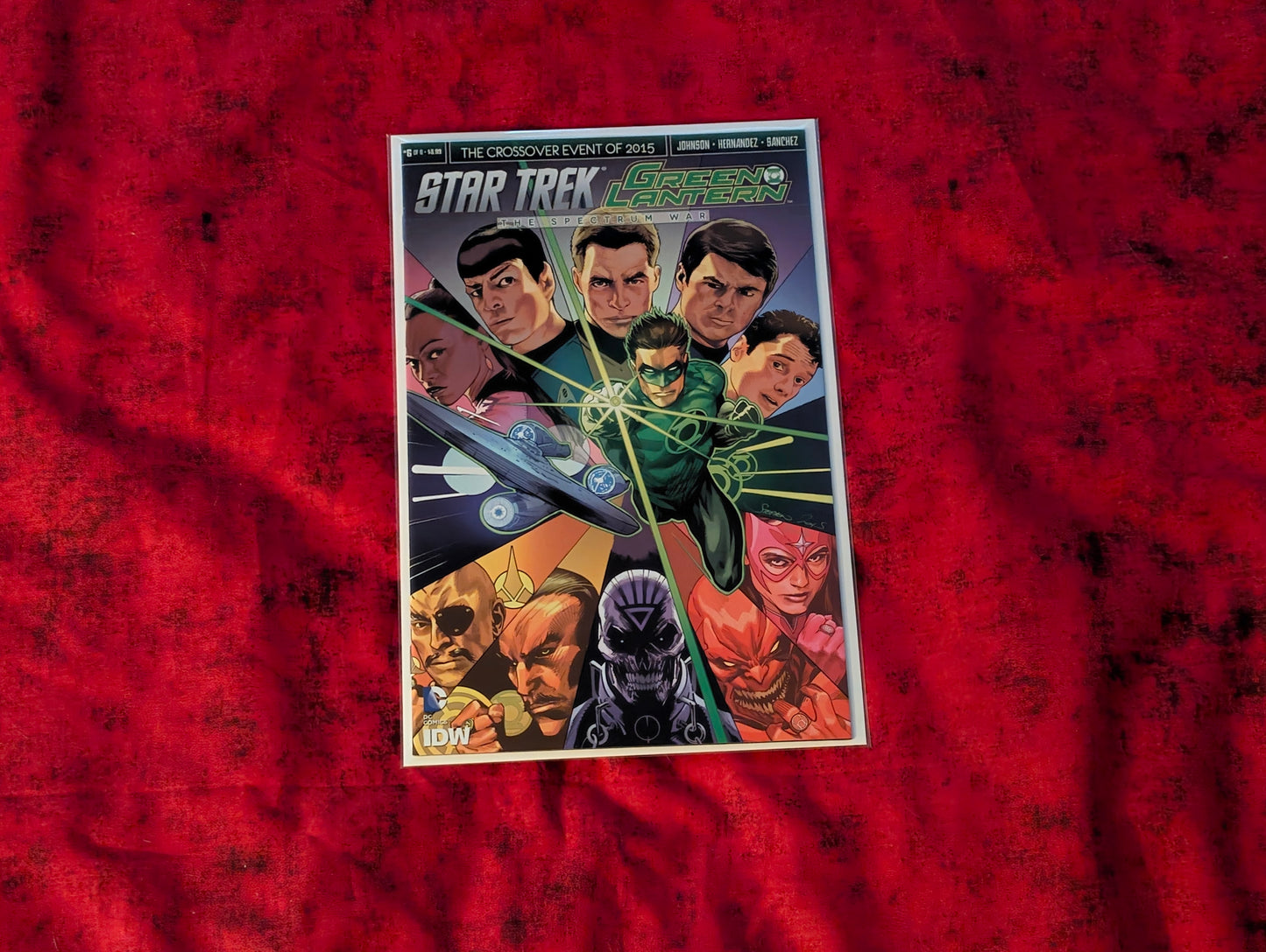 Star Trek Green Lantern The Spectrum War Complete 1-6 Run Lot w/ Variants, Dupes & SUB Covers
