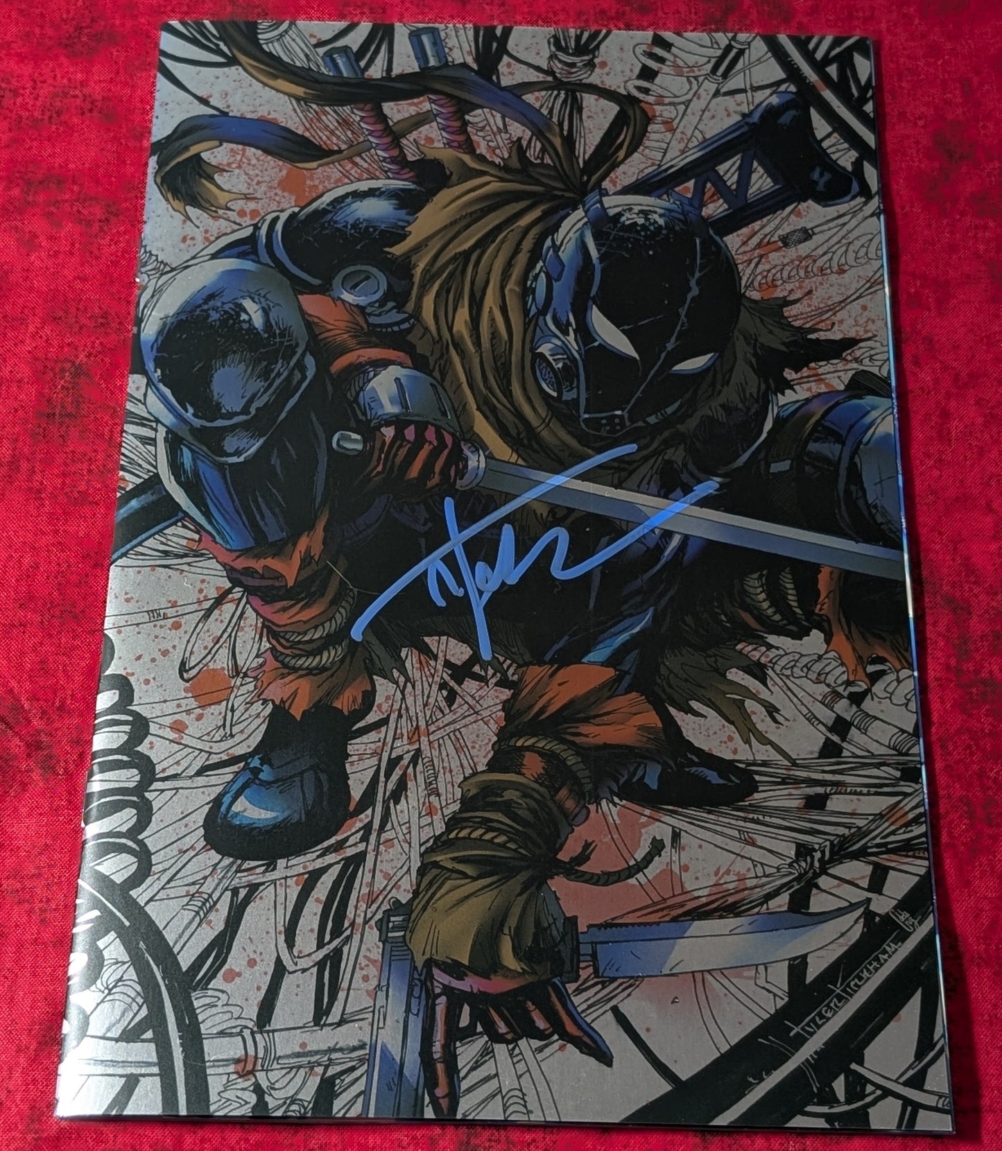 Final Boss #1 Tyler Kirkham Exclusive Spider-man 1 Homage Virgin Variant Signed w/ COA