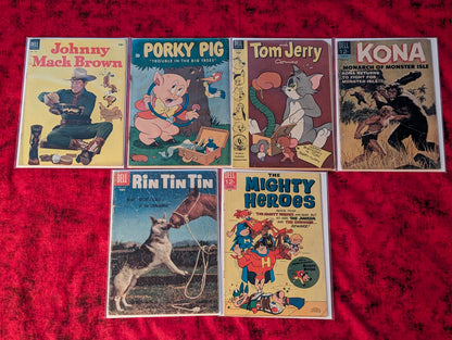 Dell Comic Gold, Atomic, Silver reader lot