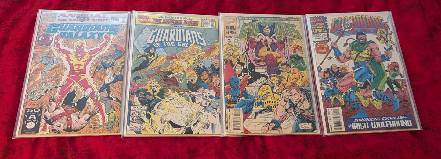 Guardians of the Galaxy Vol. 1 Complete Run #1-62 + Annuals #1-4