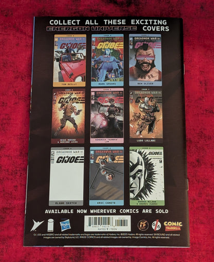 G.I. Joe Vol. 1 #13 Björn Barends Foil Virgin Variant Ltd. 750