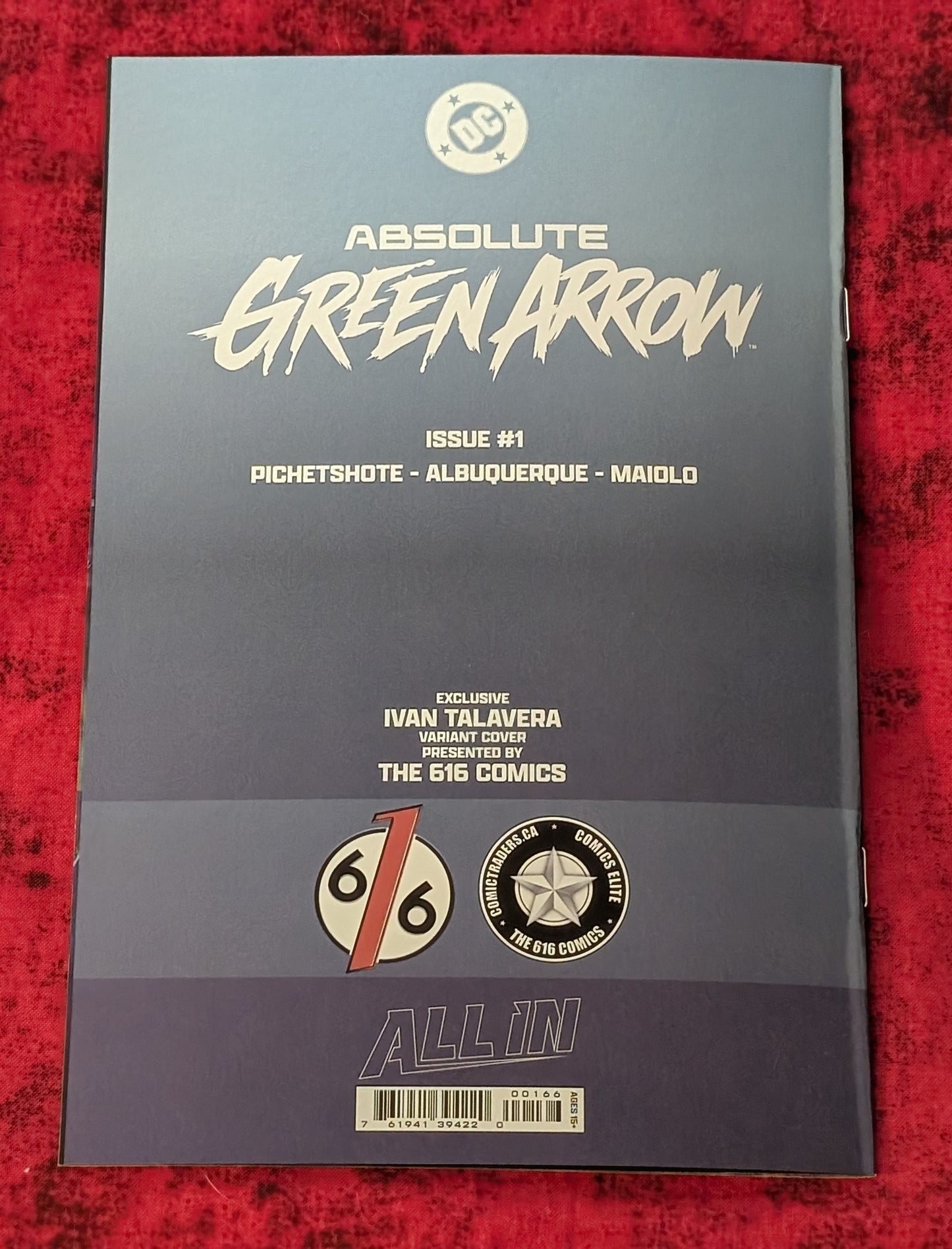 Absolute Green Arrow #1 – Iván Talavera Exclusive Foil Variant Ltd. 1000
