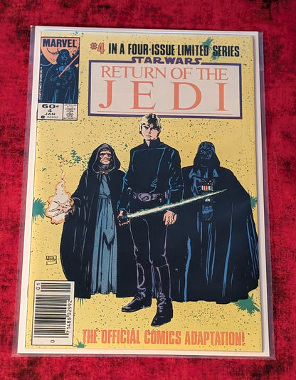 Star Wars: Return of the Jedi #1–4 Complete Marvel Set – Key First Appearances