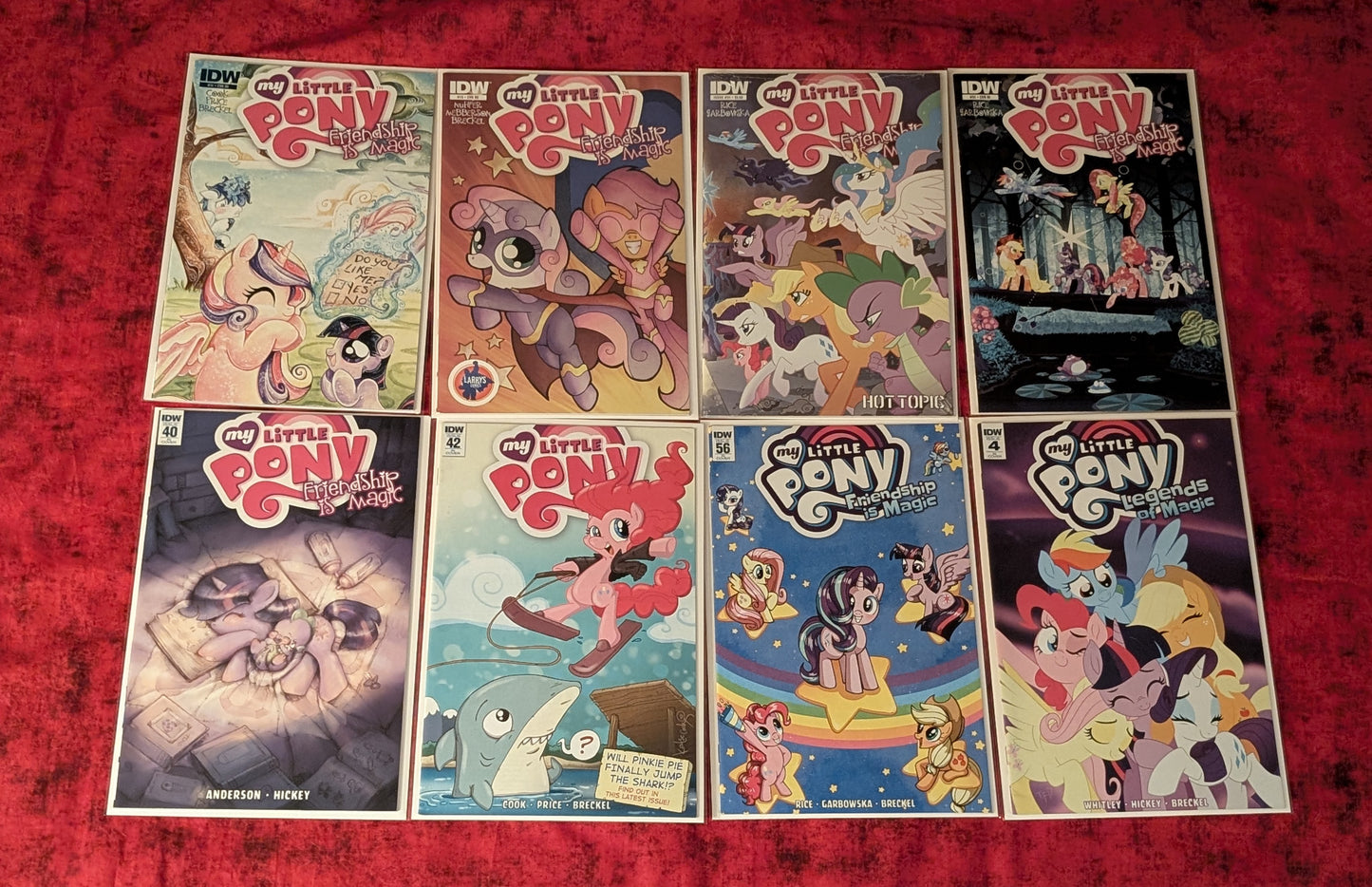 My Little Pony Variant Cover Lot – 8 IDW Comics with Incentives & Exclusives