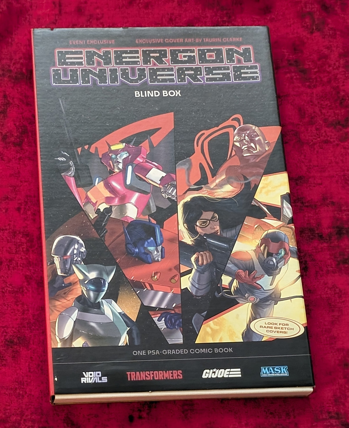 Void Rivals #30 – Taurin Clarke SDCC Exclusive Variant – PSA 9.8 – Energon Universe Blind Box