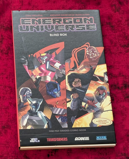 Void Rivals #30 – Taurin Clarke SDCC Exclusive Variant – PSA 9.8 – Energon Universe Blind Box