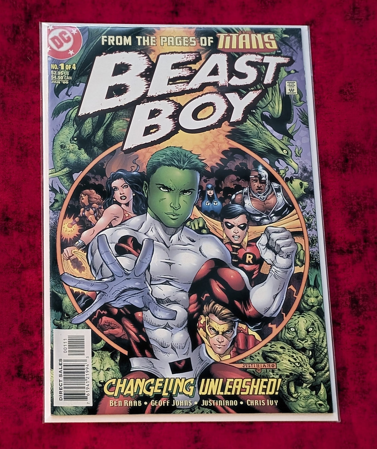 Beast Boy #1–4 Complete Mini-Series – DC Comics – Full 4-Issue Run