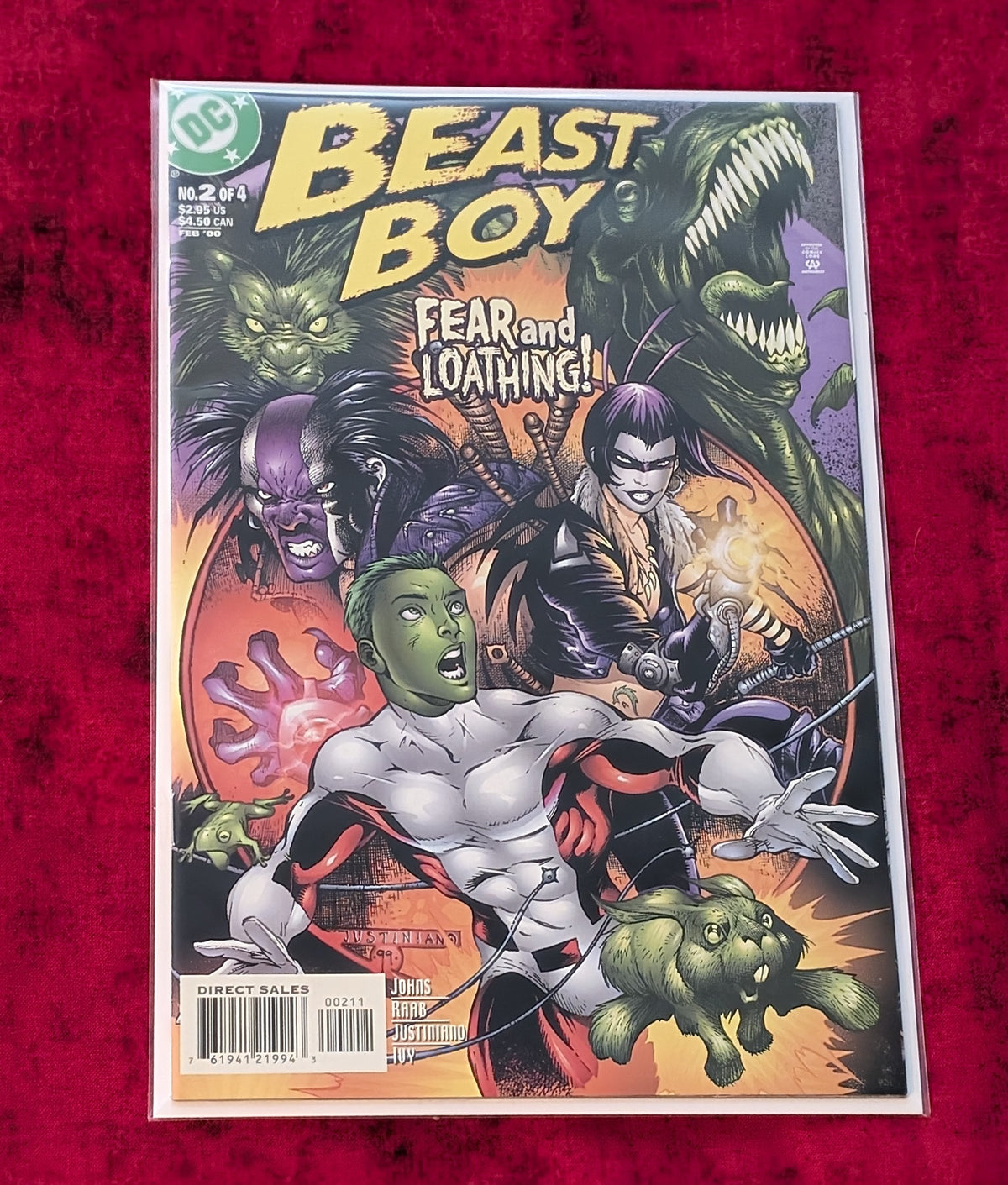 Beast Boy #1–4 Complete Mini-Series – DC Comics – Full 4-Issue Run