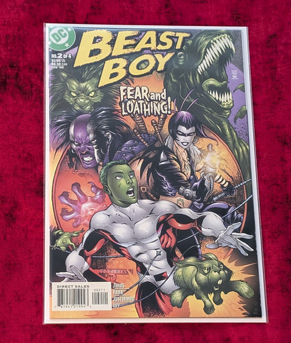 Beast Boy #1–4 Complete Mini-Series – DC Comics – Full 4-Issue Run