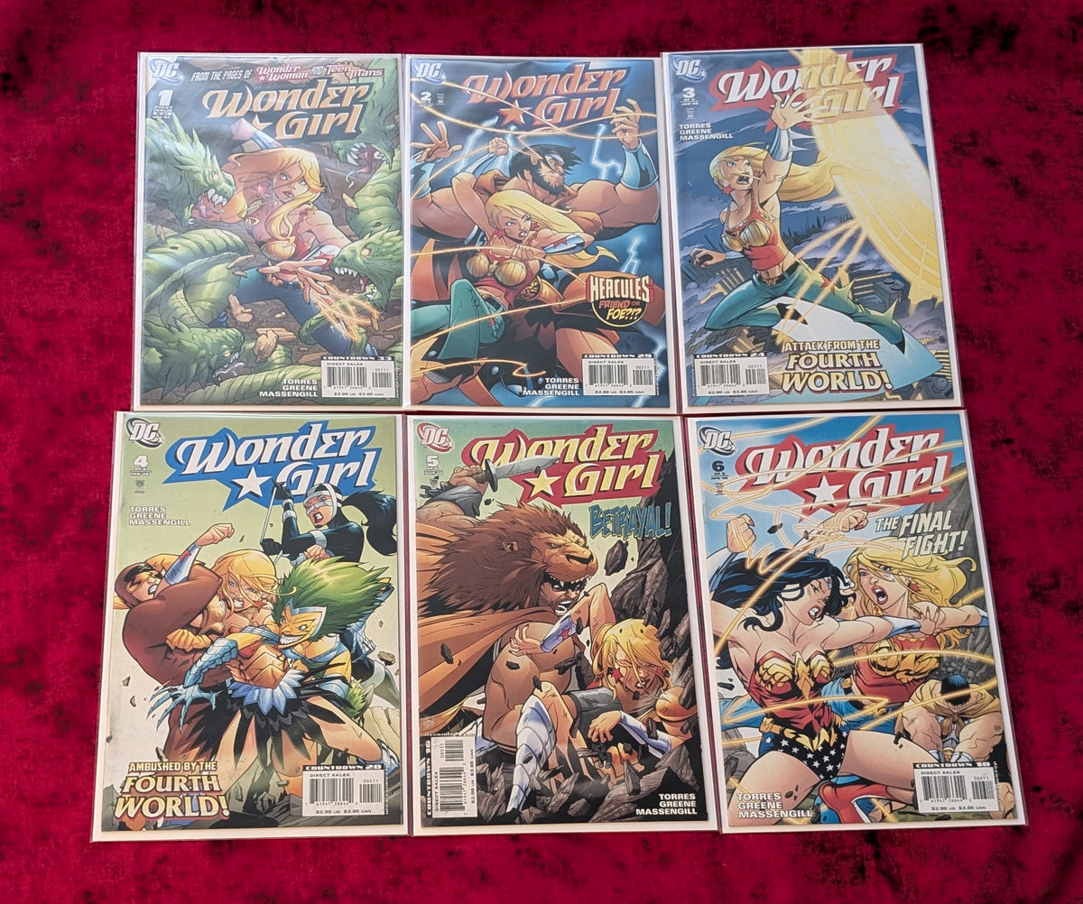Wonder Girl #1–6 Complete Mini-Series – DC Comics – Full 6-Issue Run