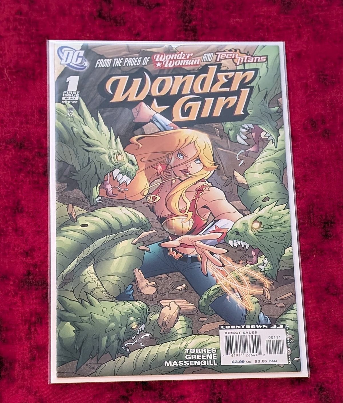Wonder Girl #1–6 Complete Mini-Series – DC Comics – Full 6-Issue Run
