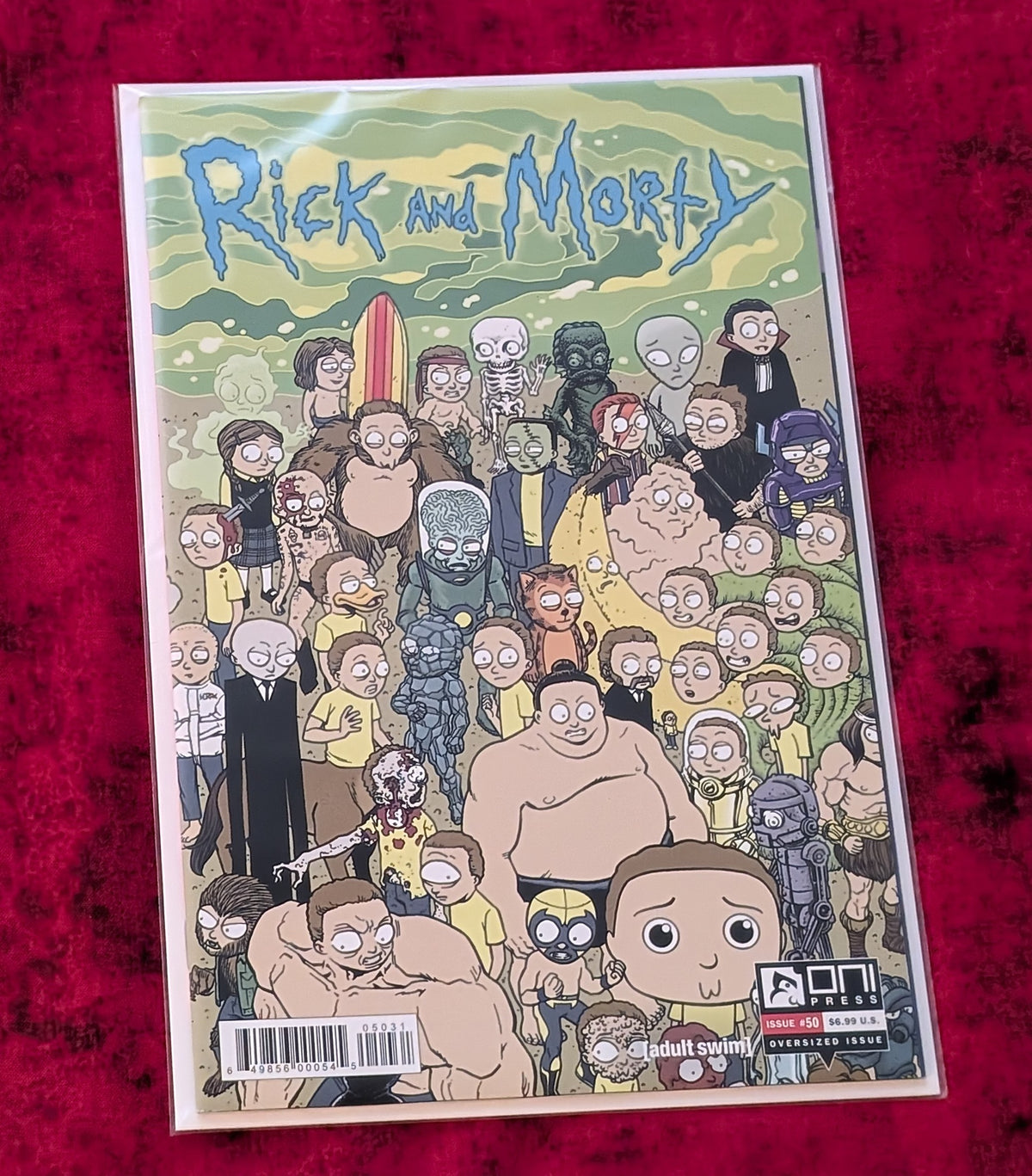 Rick and Morty – 5-Comic Lot – Issues #50–53 with Variant Covers
