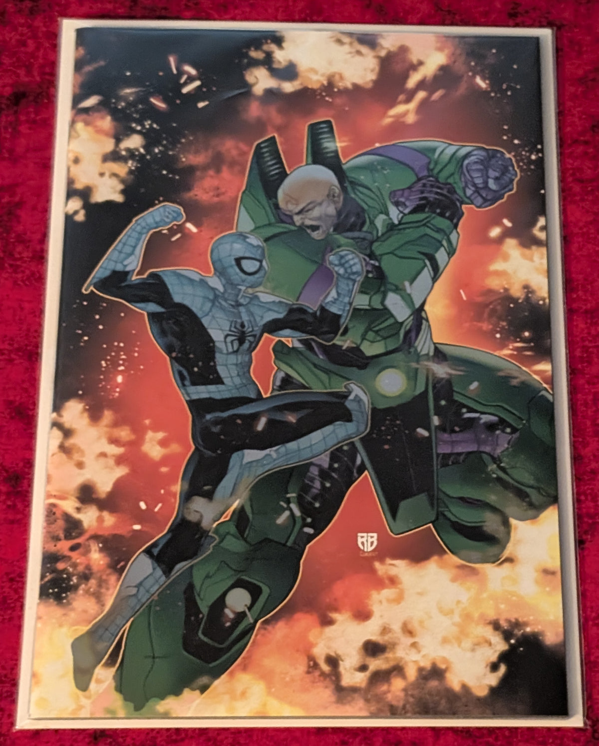 Marvel / DC: Spider-Man / Superman #1 - R.B. Silva Exclusive Foil Variant (Ltd. 3000)
