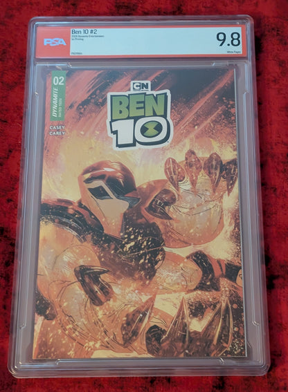 Ben 10 Vol. 2 #2 - Cover A - PSA 9.8 Graded Comic
