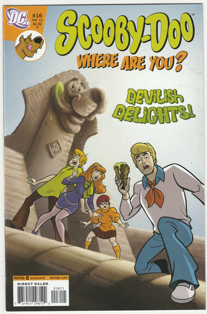 Scooby-Doo, Where Are You Vol. 3 Comic Lot #4 & #16 DC 2011-2012